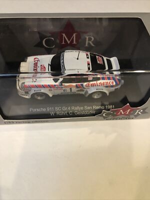 AWESOME Porsche 911 SC Walter ROHRL San Remo 1981 CMR diecast