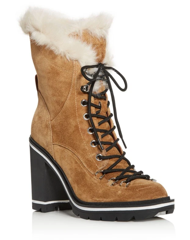 Botas de plataforma de tacón alto Sigerson Morrison Odelia Block para mujer Z57122 talla 37,5 Foto 2 de 2