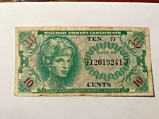 MPC Series 641 10 Cents #16671