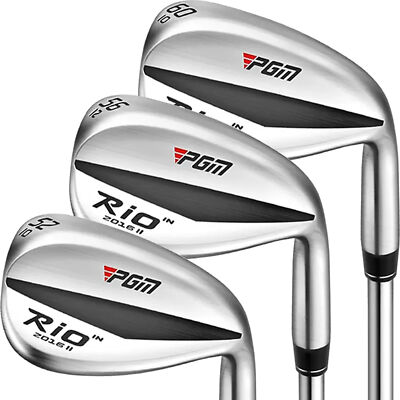 PGM Golf Wedge Set 52°+56°+60° Degree Sand Wedge Stainless steel Right hand