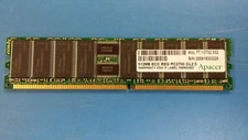 (1PC) 77.10732.332 APACER 512MB PC2700 SDRAM ECC MODULE CL2.5