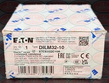 Eaton XTCE032C10A 3P 120VAC 32A IEC Contactor New In Box USA Stock