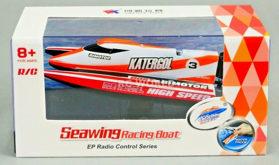 Remote Control RC Micro F1 SPEED BOAT MINI RC Formula Boat - RED RACE ...