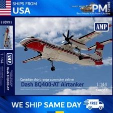 AMP 144-011 Dash 8Q400-MR Airtanker Canadian short range commuter airliner 1/144