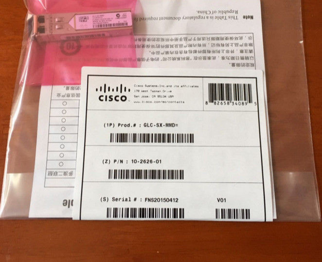 GLC-SX-MMD 1PCS New CISCO Gigabit Multimode Optical Module LC *TT
