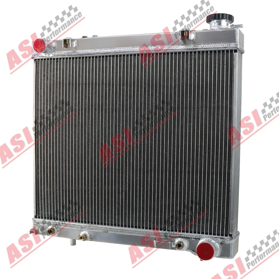 3 Row Aluminum Radiator For 2005-2007 Dodge Dakota Mitsubishi Raider 3.7L 4.7L - Image 3 of 4