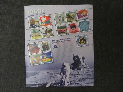 USA Briefmarken Kleinbogen Celebrate the Century 1960s Martin Luther King 