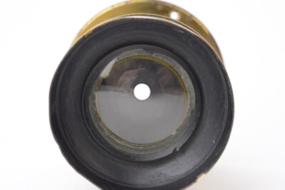 Objectif De Photo Ancien Hermagis Petzval N°17309 - F=360mm - Laiton