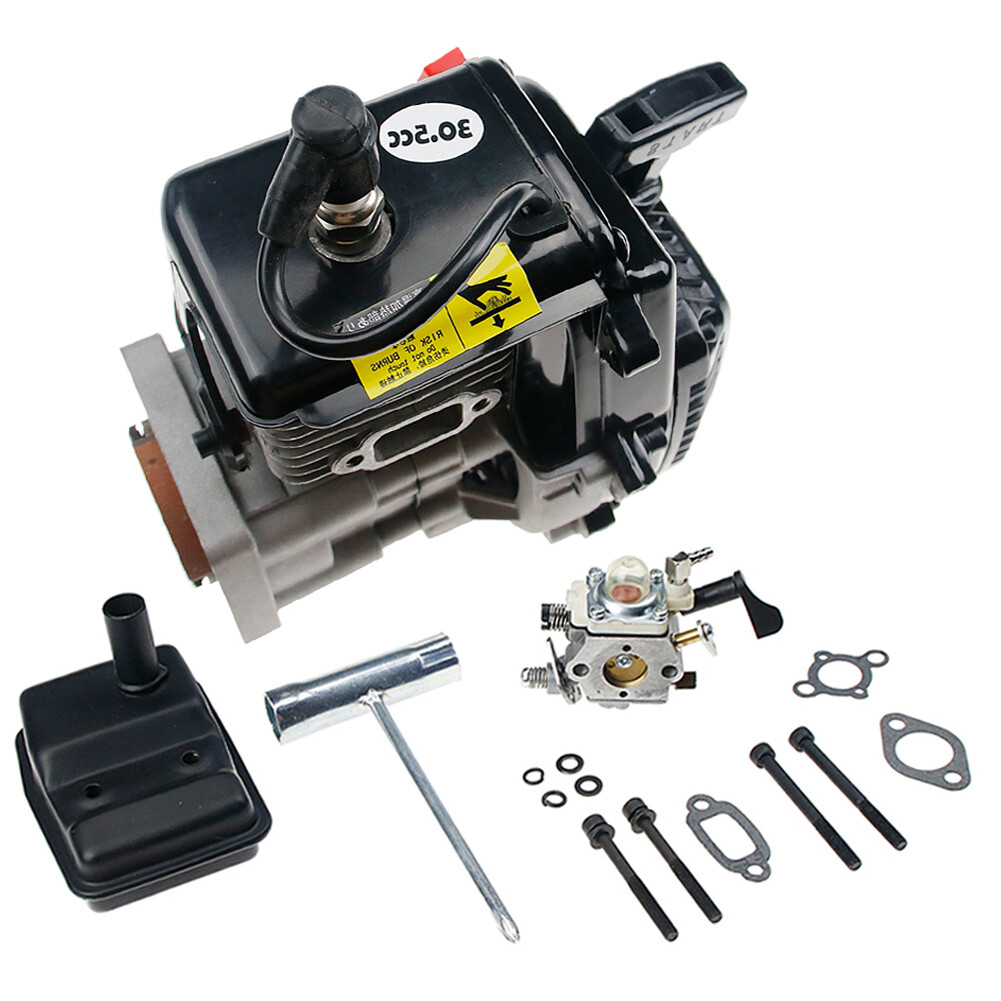 30,5cc Testa Cilindri 4 Bulloni TSRC XJM MOTORE 30,5CC Per 1/5 - Foto 3