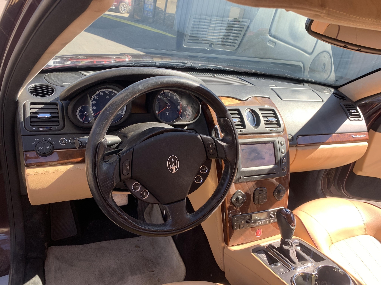 08 MASERATI Dash Panel Shell