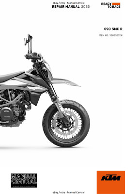 KTM MOTORRAD 2023 - 690 SMC R US - WERKSTATTSERVICE - NACHDRUCK