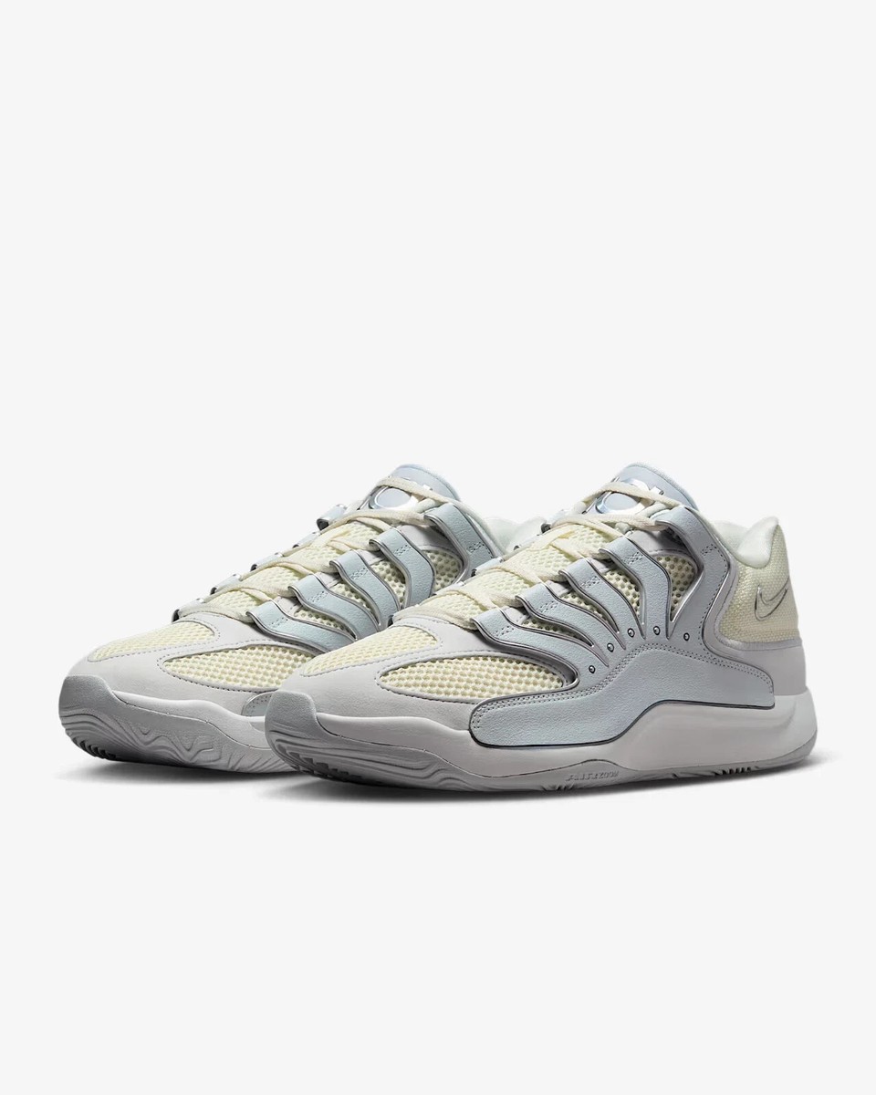 NEW KD 18 Men's Multi Size Pure Platinum/Wolf Grey HV1992