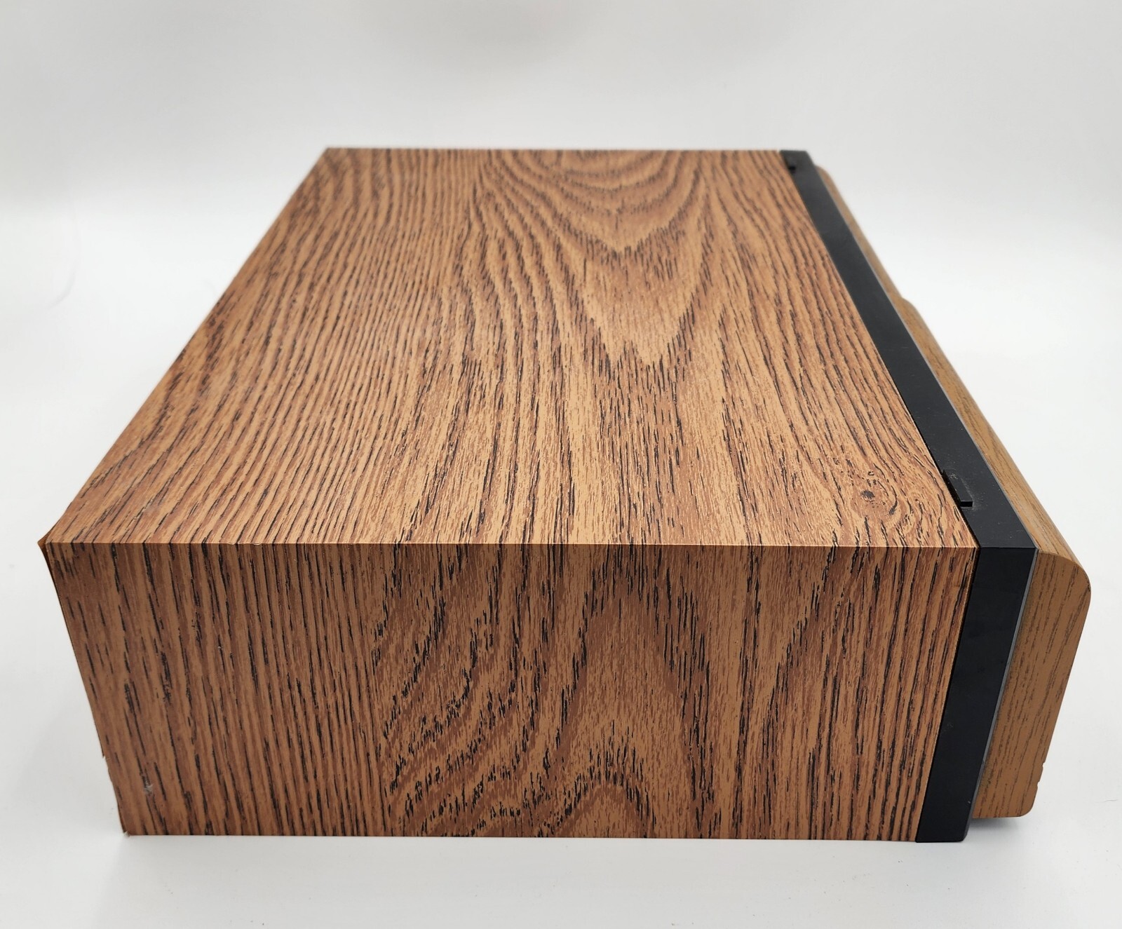 3 VHS TAPE Storage Racks WALMART (Faux Wood) Holds 18 tapes each eBay