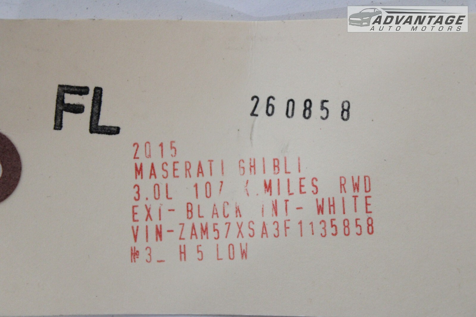 2014-2020 MASERATI GHIBLI FRONT HOOD BONNET LEFT SIDE LOCK LATCH ACTUATOR OEM