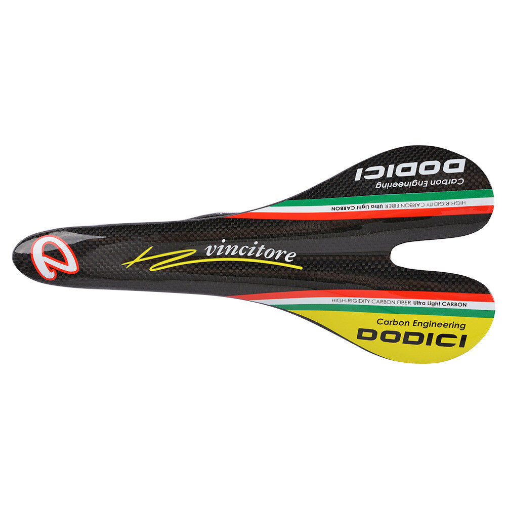 Ultralight Full Carbon Comfort Bike Saddle MTB Road Bicycle Cushion Seat Pad