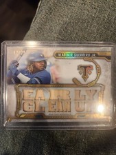 2020 Topps Triple Threads Vladimir Guerrero Jr GU Bat Relic #24/36 Blue Jays