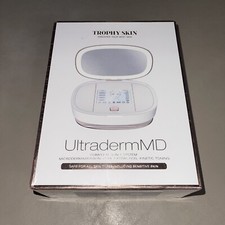 TROPHY SKIN Ultraderm MD Microdermabrasion System White NEW Sealed 3 In 1 See