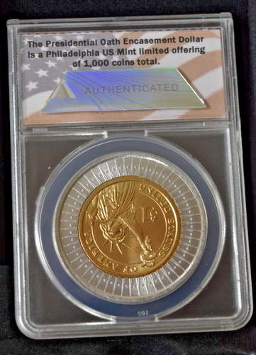 2007-P James Madison Presidential Oath Dollar w/Display Case - Ltd ED-1000 coins - Picture 4 of 6