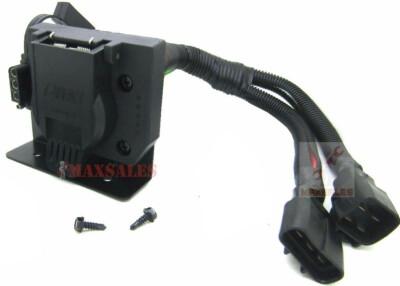 7-Way Flat Pin Connector/4-Flat Combo Adapter Harness for OEM Lexus & Toyota