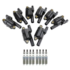 NGK Ignition Coil 8 Iridium Spark Plugs Kit For Suburban 3500 HD 6.0 V8 L96
