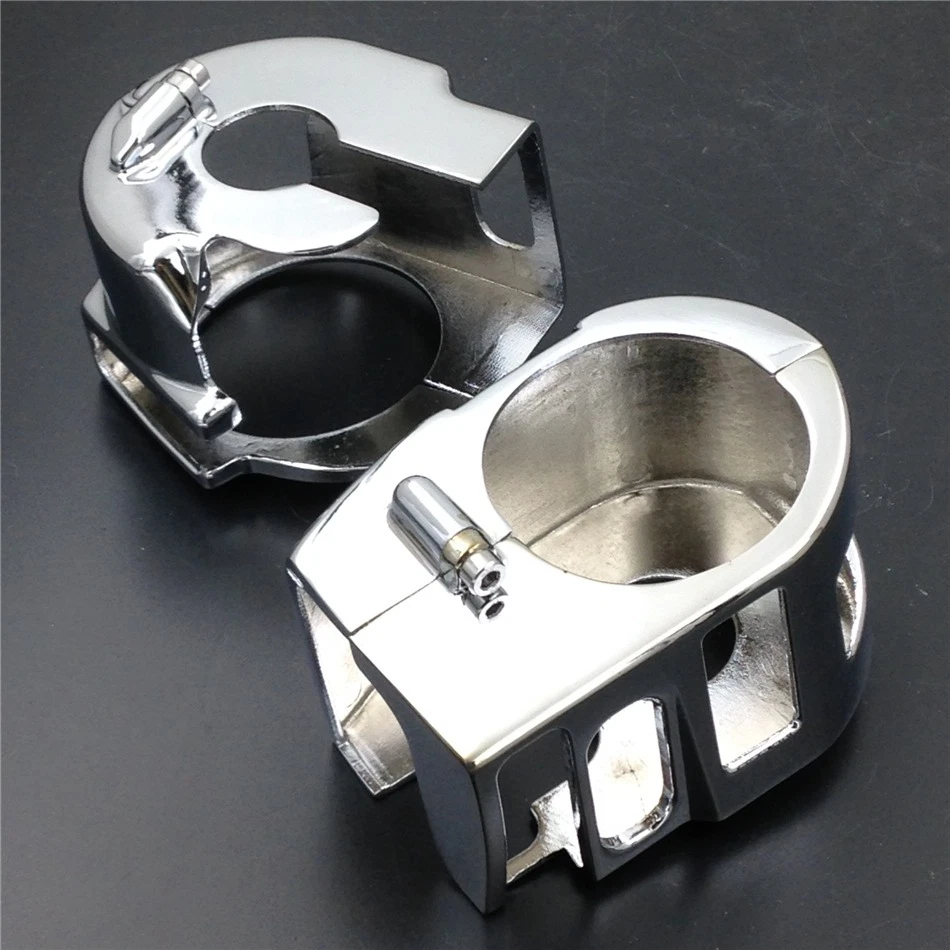 Cubierta de carcasa de interruptor cromada para Yamaha XVS V-Star XVS1100 2004 2005 2006 2007 Foto 4 de 4