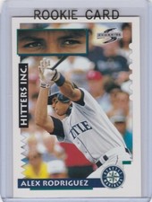ALEX RODRIGUEZ ROOKIE CARD Score Hitter's Inc Baseball SEATTLE MARINERS AROD RC