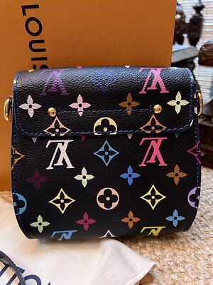 Louis Vuitton Black Multicolor HEARTBREAKER CrossBody Bag
