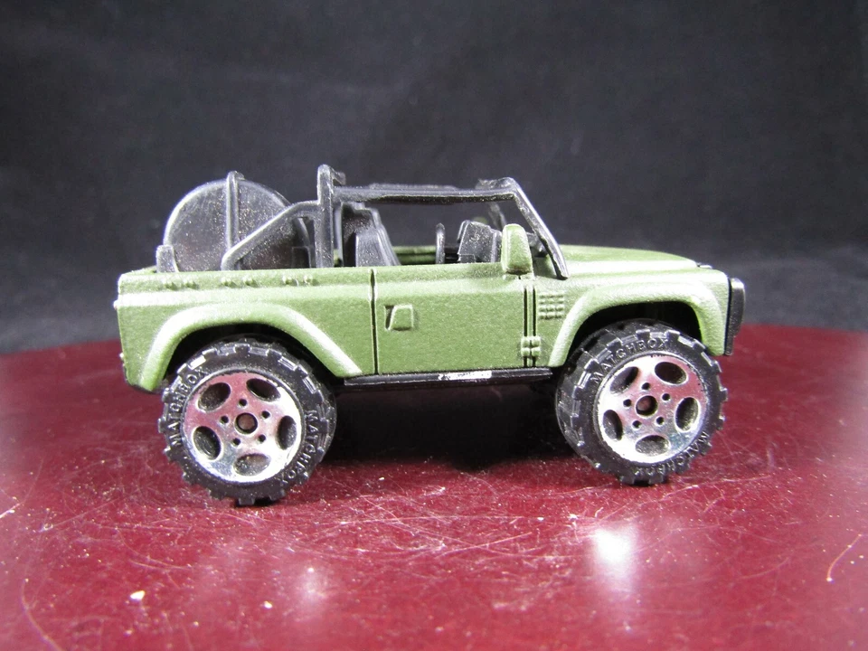 Matchbox Mattel 2003 Military Army Truck- Land Rover SVX ~2.5” L - Image 2 of 4