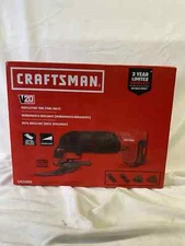 NEW CRAFTSMAN 20Volt Oscillating Tool w/Attachments CMCE500B-Tool Only