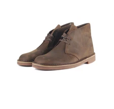 CLARKS 26082286 MEN BUSHACRE 2 BEESWAX BOOT BROWN SIZE 8M