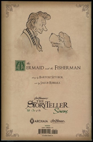 Jim Henson's The Storyteller : Sirens #1 Preorder variant ~ Archaia - Picture 2 of 2