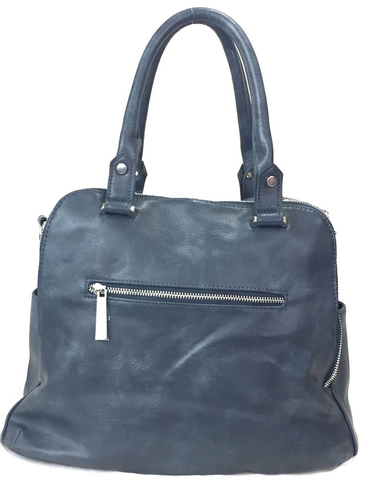 Lafanzo Leather Hand Bag zk04 Slate Grey main image 1