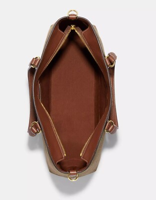 COACH Logan Carryall in Signature Canvas - Khaki/Canyon Multi