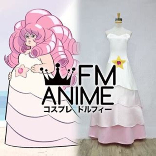 Steven Universe Rose Quartz Dress Cosplay Costume Dress - Picture 7 of 7