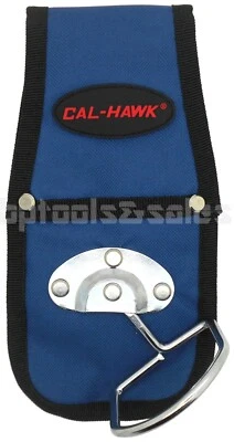 CAL HAWK Swing Type Hammer Holder fits 3" Tool Belt Heavy Duty Steel Holder PVC Backing