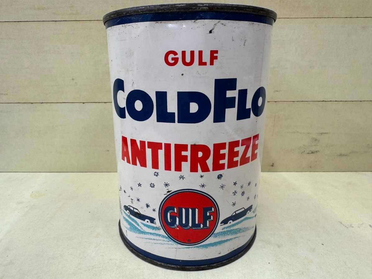 Gulf In Collectible Gas & Oil Advertising Cans And Buckets for