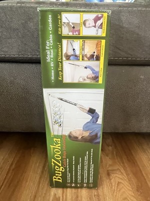BugZooka Bug Catcher Vacuum Gun Open Box Manual Insect Catcher Free Ship