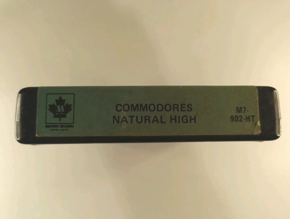 Commodores Natural High 8 Track Stereo Cassette - Image 3 of 4