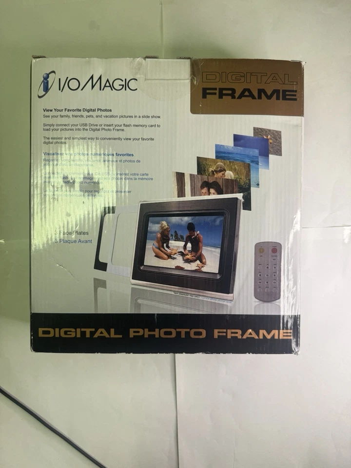 I/O Magic I7DPF 7" WideScreen Digital Picture Frame - NEW - Image 4 of 4