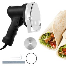 Kebab Schneider Elektrisch 80W Edelstahlmesse...