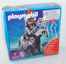 Playmobil Castle Medieval Set 4841 Dragon Knight & LED Lance 2008 NEW box wear