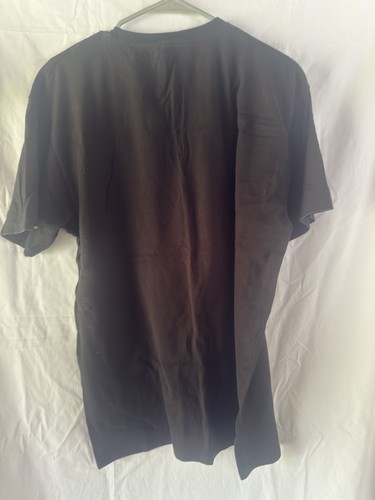 Camiseta Vans Hombre Talla L Grande Calce Clásico Negra Manga Corta - Imagen 5 de 5