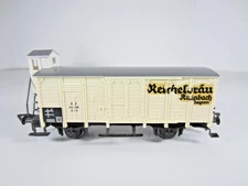 Fleischmann 1484 R Refrigerated Beer Car w/Brakeman Cab 