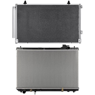 Radiator & AC Condenser Cooling Kit For 2001 2002-2007 Toyota Highlander 3.3L