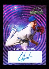 Cade Horton Auto 11/15 2025 Pulse Meridian Celestial Signatures Cubs