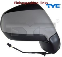 TYC 305-0138 AußEnspiegel Links Spiegel AußEn FüR Citroen