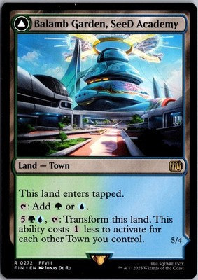 Balamb Garden, SeeD Academy 272 Rare FINAL FANTASY Magic: The Gathering NM