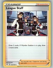 League Staff 153/185 Uncommon Vivid Voltage Pokemon