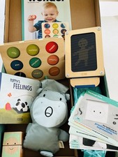 Kiwi Co Panda Crate  Feel With Me  11-18 Months educational toy set wooden baby