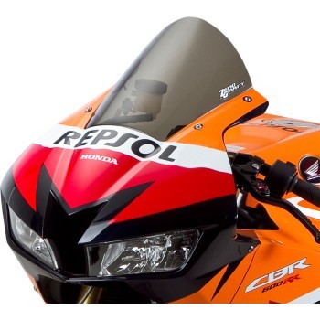Zero Gravity Corsa Windscreen Smoke 24-408-02 for 2013-2024 Honda CBR 600 RR